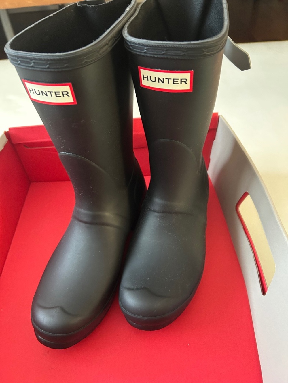 Hunter rain boots(women) NEW